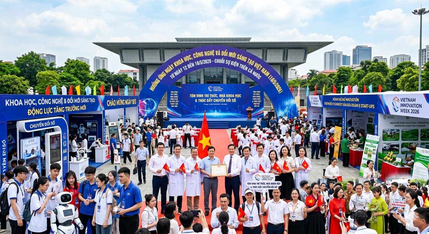 Nhiều hoạt động hưởng ứng Ngày Khoa học, Công nghệ và Đổi mới sáng tạo Việt Nam năm 2026